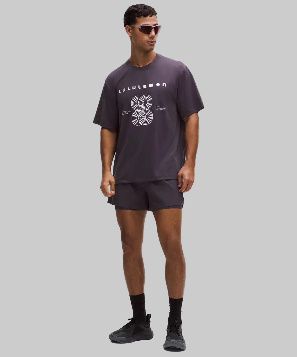 Mile Maker Mesh T-Shirt 98 Wordmark